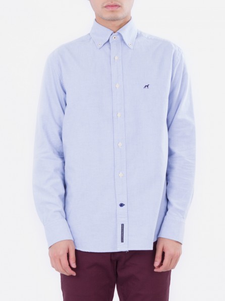 Sacoor Brothers Oxford Shirt Button Down (Light Blue)