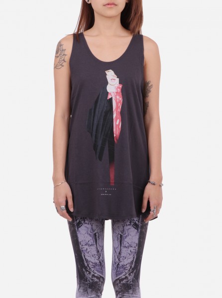 Stargazers Seven Deadly Sins #9/Gluttony Tank Top (Dark Grey)