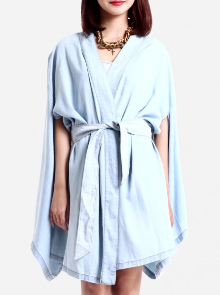 BLACKHEART Undo Kimono (Blue)