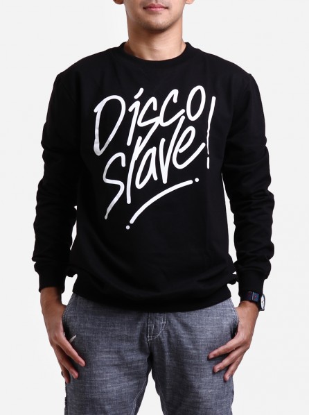 ELVACKA MEN DISCO SLAVE SWEATER (BLACK)