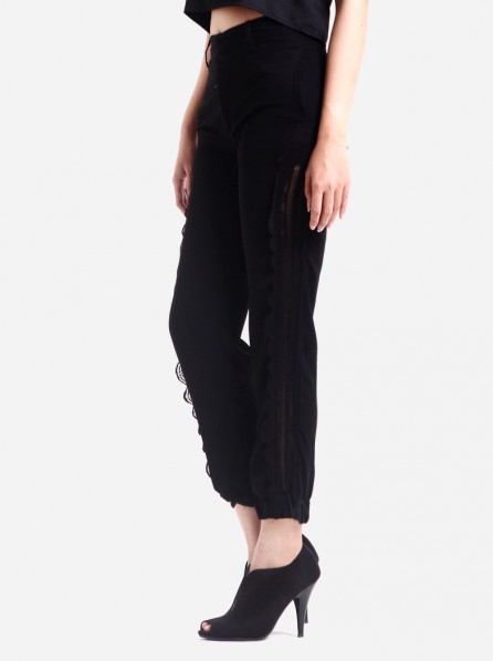 Fer & Dact. Sheerside Trackpants (Black)