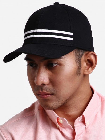 Gents Gents Tag Universal Cap (Black/White)