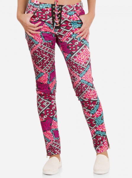 Mink Pink Here She Comes Pants (Multi)
