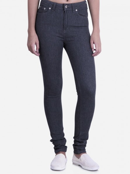Naked & Famous The High Skinny Heather Grey Stretch (Grey)