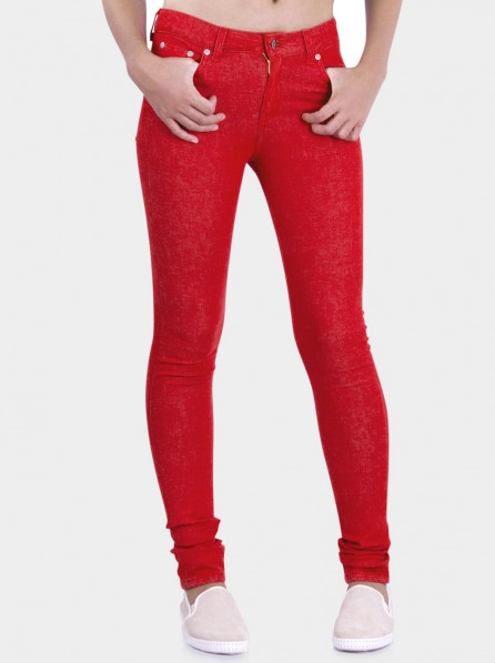 Naked & Famous The Skinny Red Stretch (Red)