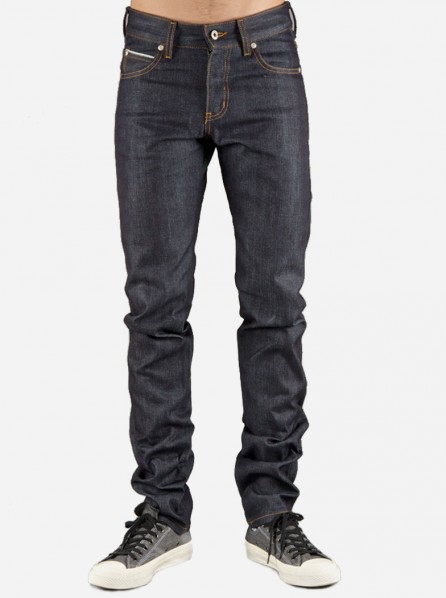Naked & Famous SuperSkinnyGuy Left Hand Twill Selvedge Jeans (Indigo)