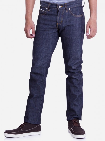 Naked & Famous WeirdGuy Indigo Selvedge Jeans (Indigo)