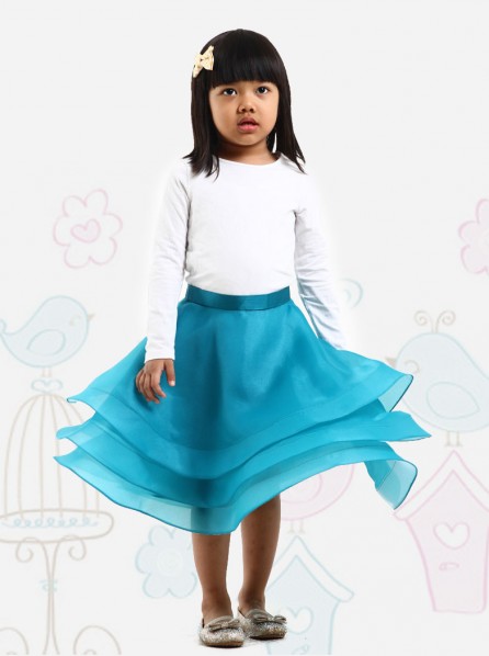 POTTS Kids Odette Skirt (Cyan)