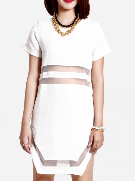 SELV Camellia Dress (Off White)