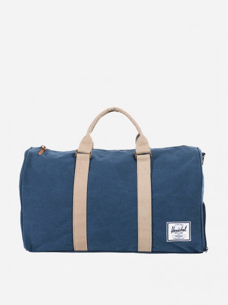 Herschel Novel Duffle Bag (Navy/Khaki Stripe)