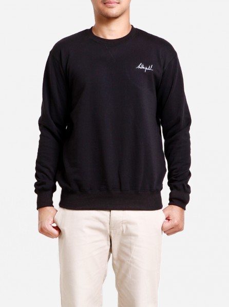 ButtonPatch Lakewood Sweater (Black)