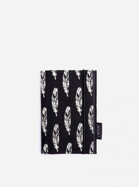 Canvas Living Passport Cover Feathers