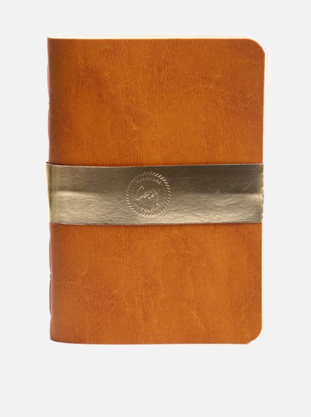 Catsy Light Russet L Notebook (Mustard)
