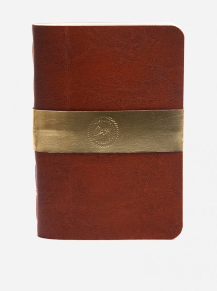 Catsy Russet L Notebook (Dark Brown)