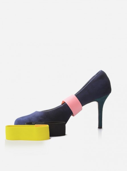 CUT and PASTE Shoe Straps Essential (Pink, Yellow, Black)