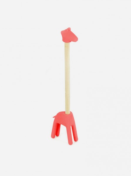 Doiy Zoo Eraser Giraffe (Pink)