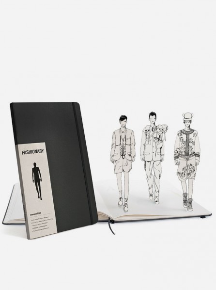 Fashionary A4 Mens (Black)