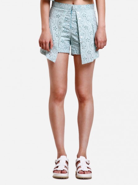 Fer and Dact Shirty Shorts (Aquamarine)