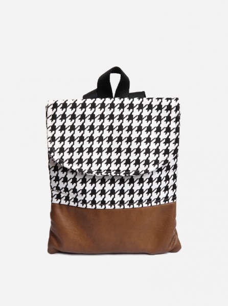 Fishtail Houndstooth Pack (Black/White)