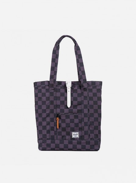 Herschel Market Tote Bag Checkeredboard (Black/White)