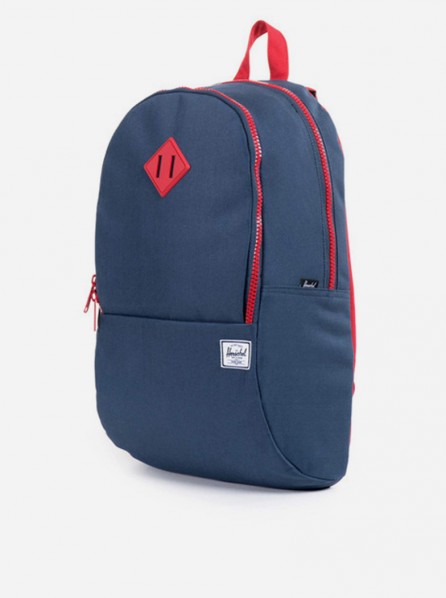 Herschel Nelson Classic Backpack (Navy/Red/Red Rubber)