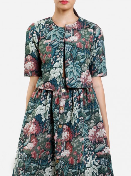 Impromptu Tapestry Garden Jacket (Green)