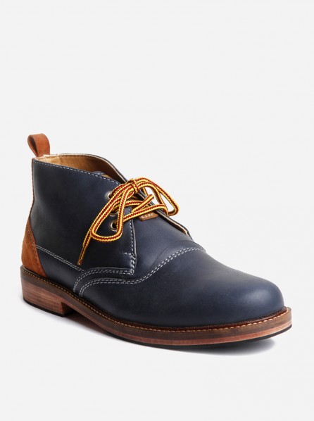 Intage Footwear Chukka Boots (Blue)
