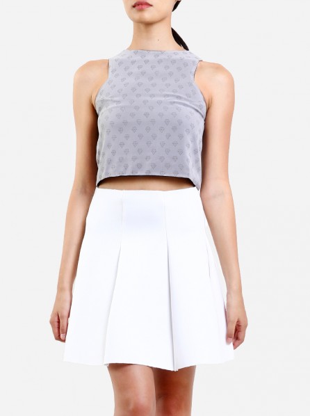 Komma Misaki Reversible Top (Grey)