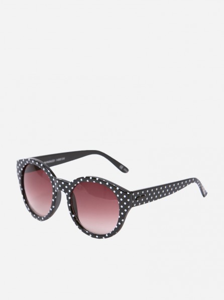 Minkpink Paparazzi Sunglasses (Black White Dot)