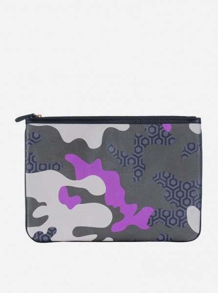 Mischa CDG Pouch (Camo Orchid)
