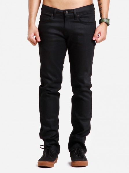 Naked & Famous Skinny Guy Regular Rise Skinny Leg (Black)