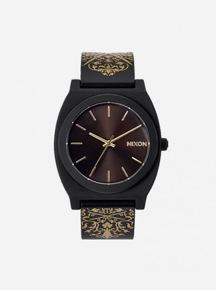 Nixon Time Teller P Metalic (Black/Gold Ornate)