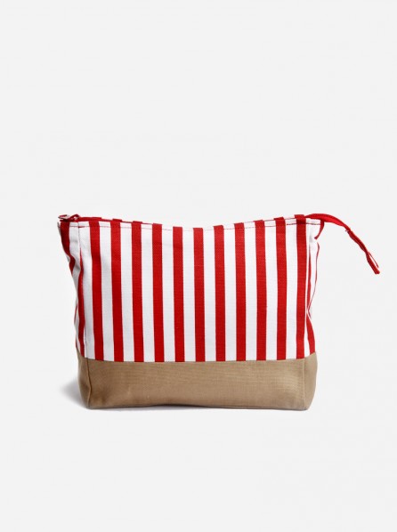 Official Stripes Pouch (Red)
