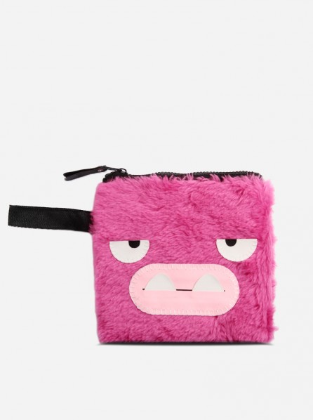 Peppercorns Monster Pouch Kiddo Pity Bootha (Pink)