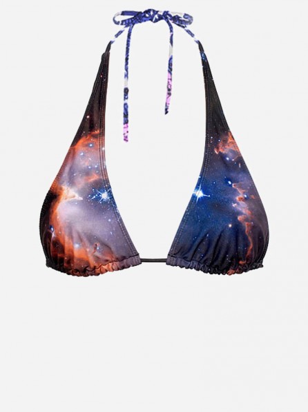 Shadowplaynyc Sagan Galaxy Bikini Top