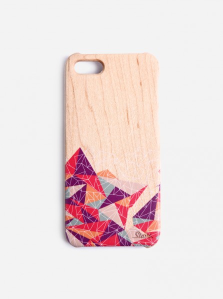 Stave Maple Magenta Case Iphone 5