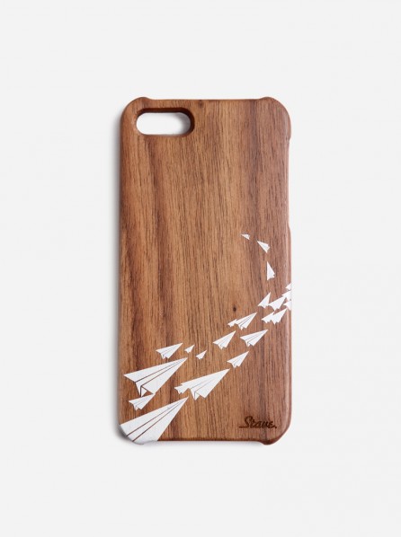 Stave Walnut Paper Airplane Case iPhone 5