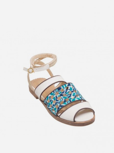 Ugna Bailey Sandals (White)