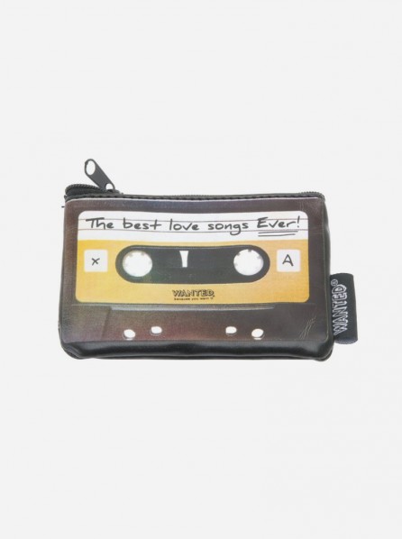 Wanted Purse Recording Tape W Photo Print (Yellow)