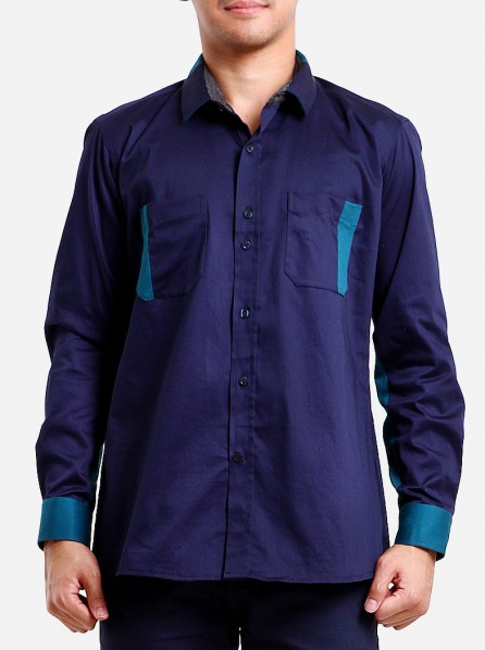 ZYK Teal Navy Line (Teal/Navy)