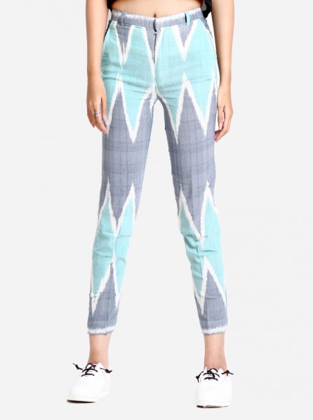 Anynome Weekender Ikat Pants (Aqua)