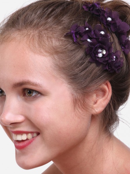 Benten Hair Clip Purple (Purple)
