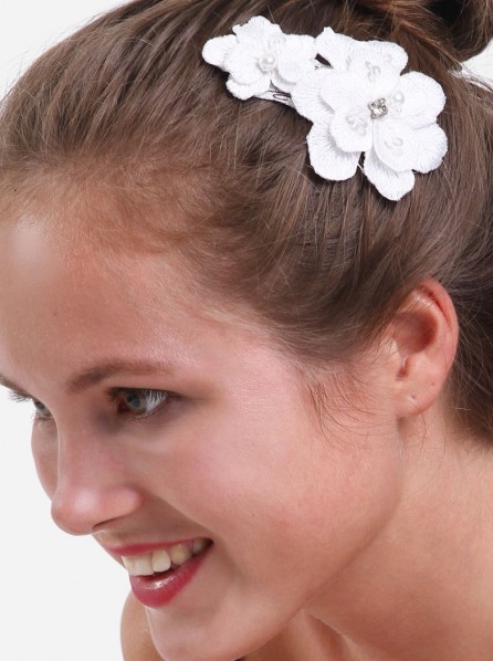 Benten Hair Clip White (White)