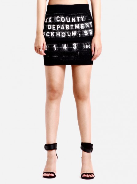 Cheap Monday Mug Skirt (Black)