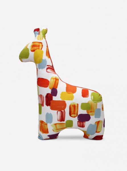 Debrina Syafei Giraffe Pillow (white)