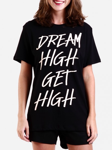 ELVACKA WOMEN DREAM HIGH GET HIGH (BLACK)