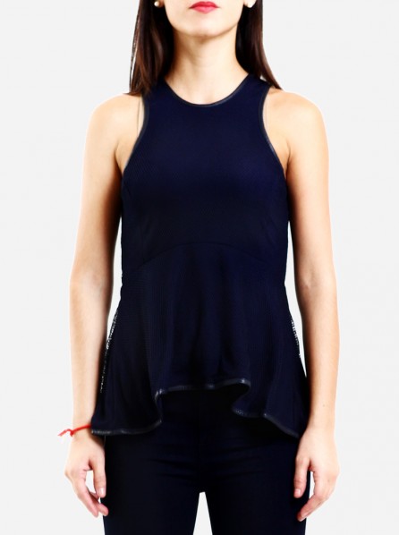 Feist & Heist Uma Blouse (Navy)