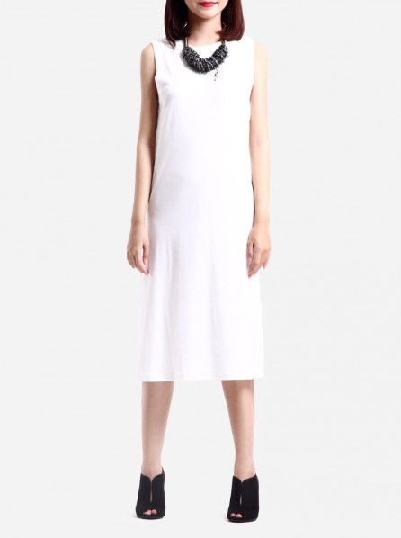 KOMMA Adina Dress (White)
