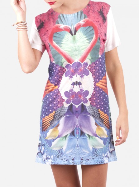 Lalalove London Flamingo Oversize Tee
