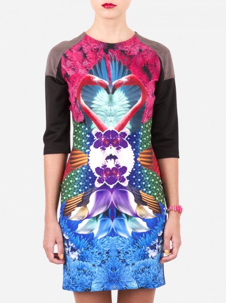 Lalalove London Flamingo Dress